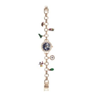 Orologio Solo Tempo Mizzica in Acciaio con Charms Siciliani - La Trinacria - MJ164
