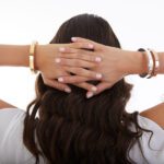 Bracciale Rigido da Donna Unoaerre in Bronzo Dorato - 1948