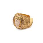 Anello Isola Bella in Argento con Smalti Sant'Agata - 20001176