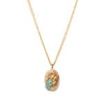 Ciondolo Isola Bella in Argento e Smalti con Perla Sirena - 20001209