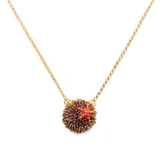 Collana Isola Bella in Argento e Smalti Riccio e Stella Marina - 20001215