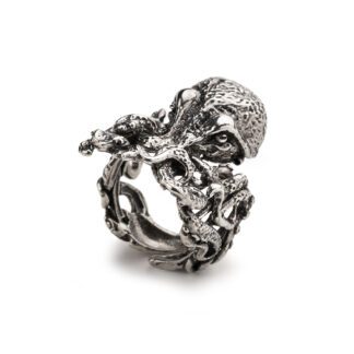 Anello Isola Bella in Argento Polpo - Nude - 20001221