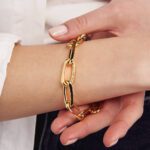 Bracciale da Donna Unoaerre in Bronzo Dorato - 2022