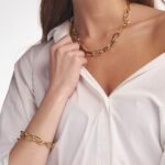 Bracciale da Donna Unoaerre in Bronzo Dorato - 2022