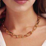 Collana da Donna Unoaerre in Bronzo Dorato - 2023