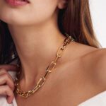 Collana da Donna Unoaerre in Bronzo Dorato - 2023