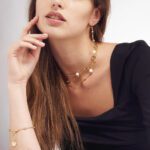 Collana da Donna Unoaerre in Bronzo Dorato con Perle Naturali - 2061