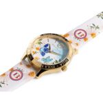 Orologio Isola Bella in Acciaio e Pelle Farfalle - 40000078