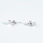 Orecchini Punto Luce in Oro Bianco con Diamanti - 2855380