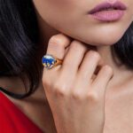 Anello Isola Bella in Argento e Smalti | Fichi Vela - 20000289