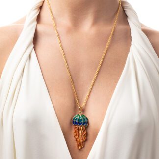 Collana Isola Bella in Argento e Smalti | Medusa - Luce d'Estate - 20000376
