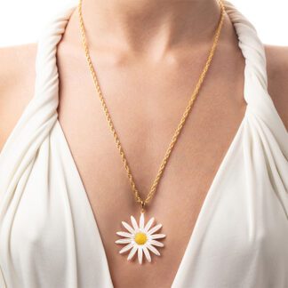 Collana Isola Bella in Argento e Smalti | Margherita - Giardino Segreto - 20000946