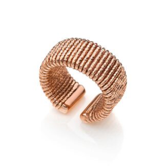 Anello a Fascia Unoaerre in Bronzo Rosè - Bronze - 2003