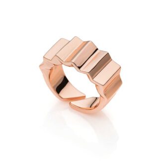 Anello a Fascia Unoaerre in Bronzo Rosè - Bronze - 2009