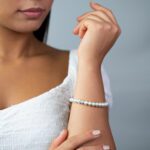 Bracciale da Donna in Perle e Oro Bianco - PB162PB/1