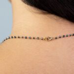 Collana da Donna in Oro Rosa con Diamanti Neri - 0002302000