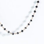 Collana da Donna in Oro Rosa con Diamanti Neri - 0002302000