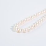 Collana Girocollo in Perle e Susta in Oro Bianco - PN151B/2 AU