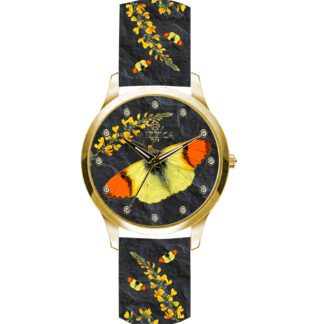 Orologio Solo Tempo Mizzica in Acciaio e Pelle - La Farfalla - MB161