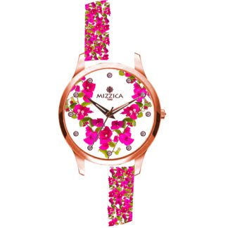 Orologio Solo Tempo Mizzica in Acciaio e Pelle - Il Bouganville - MB164