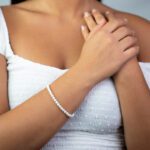 Bracciale da Donna in Perle e Oro Bianco - PB151B/1 AU