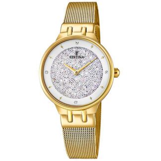 Orologio Solo Tempo Festina in Acciaio con Zirconi - Mademoiselle - F20386/1