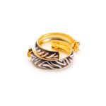 Orecchini Isola Bella in Argento e Smalti Zebrato - Animalier - 20001282