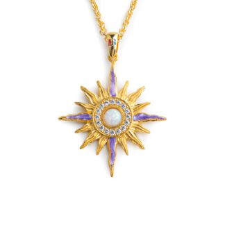 Collana Isola Bella in Argento con Smalti Astro - 20001287