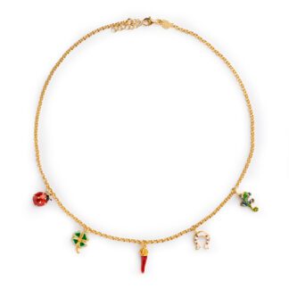 Collana Isola Bella in Argento con Smalti Fortuna - 20001291