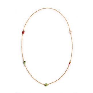 Collana Isola Bella in Argento con Smalti Fortuna - 20001293
