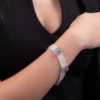 Bracciale da Donna Gerardo Sacco in Argento con Maschere - Mito - 31787