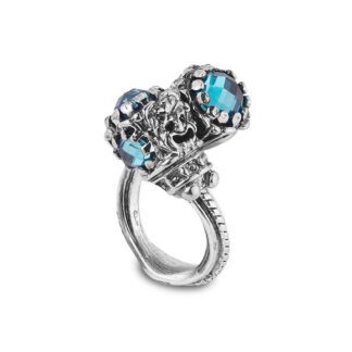 Anello da Donna Gerardo Sacco in Argento con Cubic Zirconia - Mito - 38794AZ