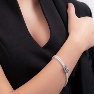 Bracciale da Donna Gerardo Sacco in Argento con Maschere - Mito - 50225