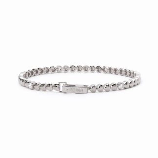 Bracciale Tennis Mabina in Argento con Cuori - 533633