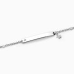 Bracciale Mabina in Argento con Stella e Targhetta - 533641