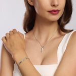 Bracciale Mabina in Argento con Stella e Targhetta - 533641