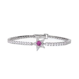 Bracciale Stella Mabina in Argento con Zirconi e Corindone - 533650