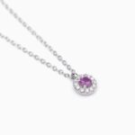 Collana Mabina in Argento con Tormalina Sintetica e Zirconi - 553493