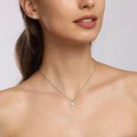 Collana Mabina in Argento con Perla e Zirconi - 553502