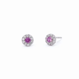 Orecchini Mabina in Argento con Tarmalina Sintetica e Zirconi - 563542