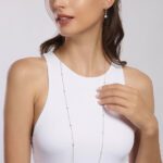 Orecchini Mabina in Argento con Perle e Zirconi - 563549