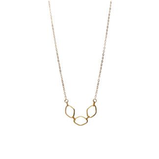 Collana da Donna in Oro Giallo 18kt con Ciondolo a Maglia - 8743