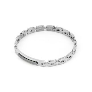 Bracciale 4US Paciotti in Acciaio con Targa - 4UBR4427