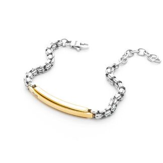 Bracciale 4US Paciotti in Acciaio con Catena Veneziana - 4UBR5000