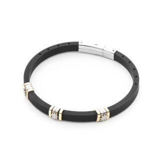 Bracciale 4US Paciotti in Acciaio e Silicone con Timone - 4UBR5048