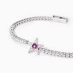 Bracciale Stella Mabina in Argento con Zirconi e Corindone - 533650