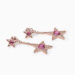 Orecchini Stella Mabina in Argento con Zirconi e Corindone - 563557