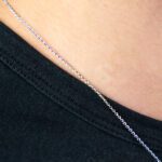 Collana Zancan in Oro Bianco e Rosa con Diamante - EC962RB