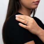 Anello in Oro Bianco e Oro Giallo con Diamante - FE507AV24L