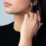 Anello Veretta Visconti Preziosi in Oro Bianco con Diamanti - 0056A6